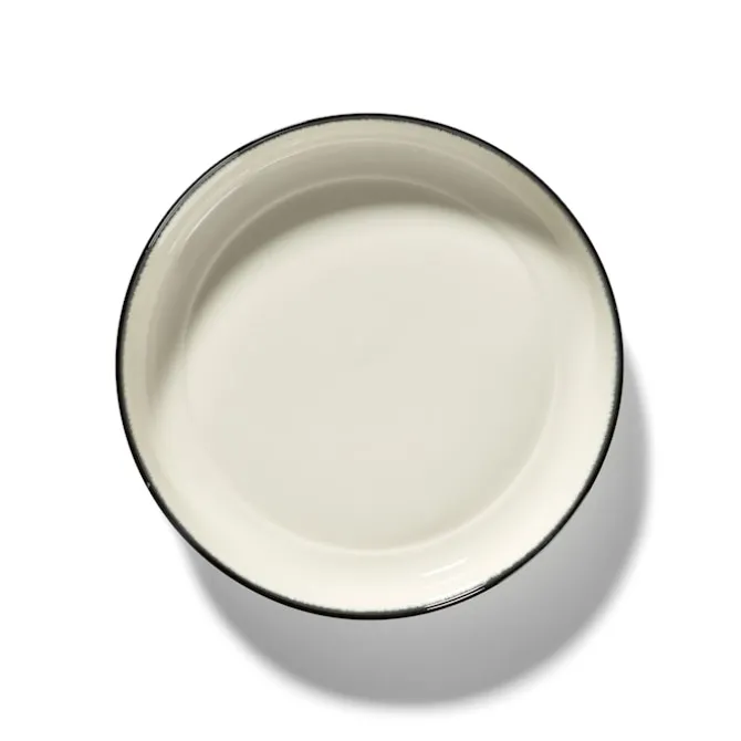 High Plate Dé White/Black Var A