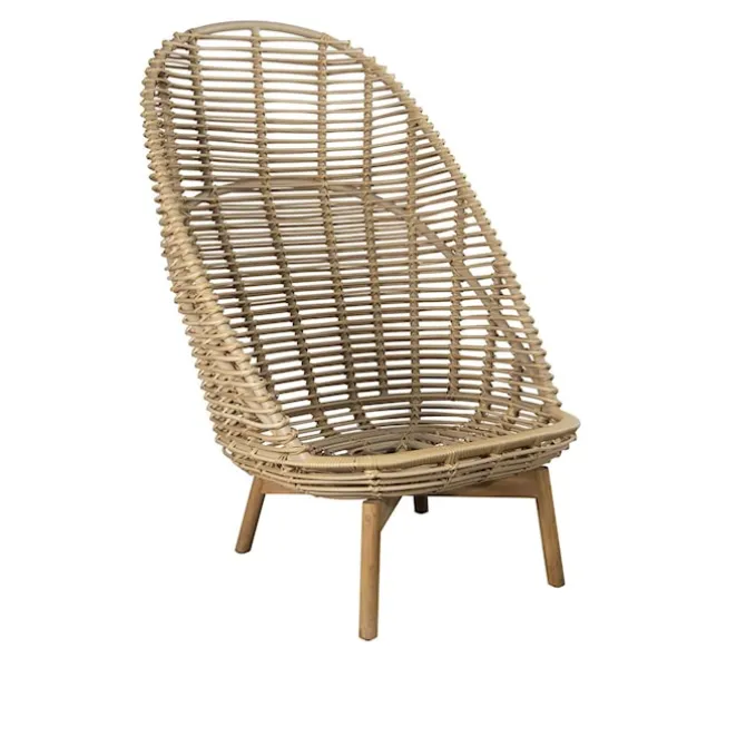 Hive Highback Lenestol Med Teak Ben