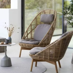 Hive Highback Lenestol Med Teak Ben