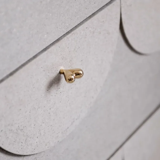 Hjerta Knobs 4 pcs