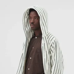 Hooded Bathrobe Racing Green