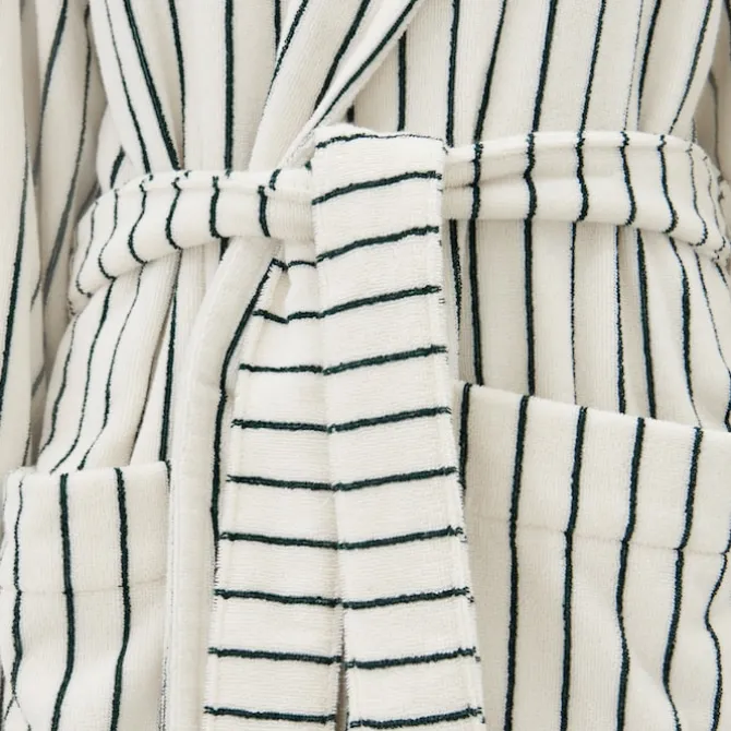 Hooded Bathrobe Racing Green