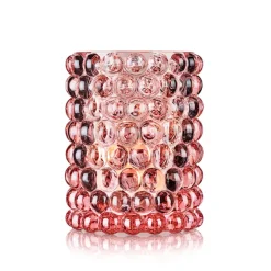 Hurricane Lamp Boule Large Rosé
