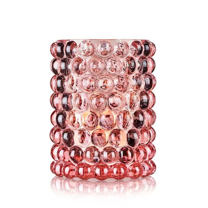 Hurricane Lamp Boule Large Rosé