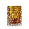 Hurricane Lamp Boule Large Amber
