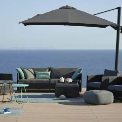Hyde Luxe 3 x 3 m - Parasoll & Parasollfot Kakel
