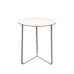Høyteknologisk spisegruppe rundt bord Ø60cm & 2 stoler