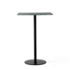 In Between Bar Table SK21 Marble Verde Guatemala Top
