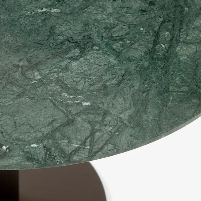 In Between Dining Table SK12 Marble Verde Guatemala Top