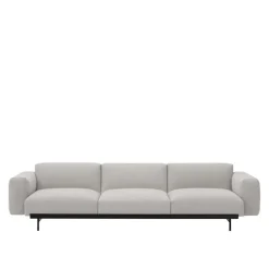 In Situ Modular Sofa 3 Seater Configuration 1 - Clay 12/Black