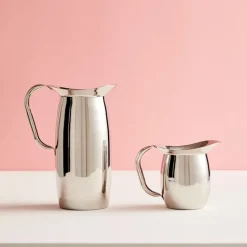 Indian Steel pitcher Tall