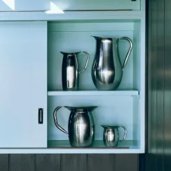 Indian Steel pitcher Tall