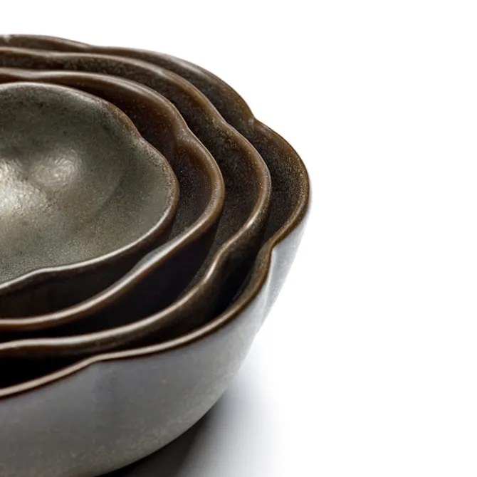 Inku Ribbed Bowl S - Green