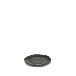 Inku Ribbed Plate - Black