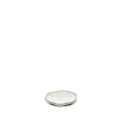 Inku Ribbed Plate - White