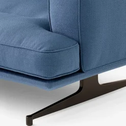 Inland AV41 hjørnesofa varm svart ben