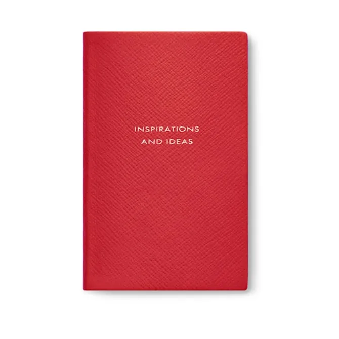 Inspirations and Ideas Panama Notebook - Scarlet Red