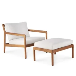 Jack Outdoor Footstool Teak