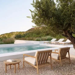 Jack Outdoor Lounge Chair Teak