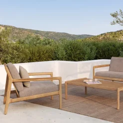 Jack Outdoor Lounge Chair Teak
