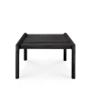 Jack Outdoor Side Table Black Teak