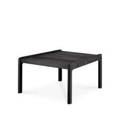 Jack Outdoor Side Table Black Teak