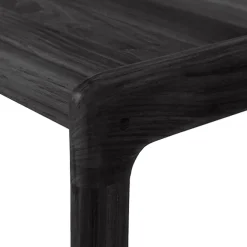Jack Outdoor Side Table Black Teak