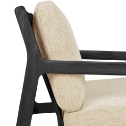Jack Outdoor Sofa 3-seater Black Teak