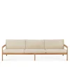 Jack Outdoor Sofa 3-seater Teak