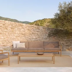 Jack Outdoor Sofa 3-seater Teak