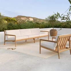 Jack Outdoor Sofa 3-seater Teak
