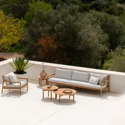 Jack Outdoor Sofa 3-seater Teak