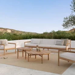 Jack Outdoor Sofa 3-seater Teak