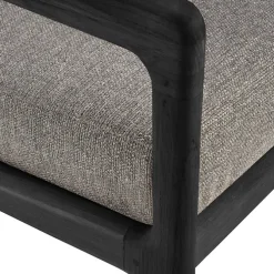 Jack Outdoor Sofa 2-seater Black Teak