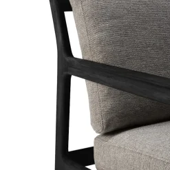 Jack Outdoor Sofa 2-seater Black Teak