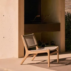 Jack Woven outdoor lounge chair