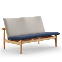 Japan sofa 2-sits Dark oiled oak