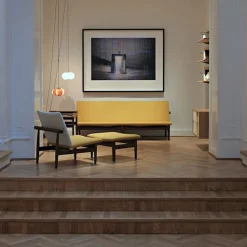 Japan stol Clear oiled oak