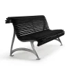 Jujol Sofa Svartlakkert Mahogni
