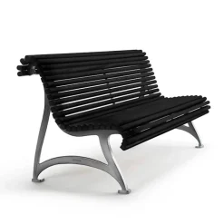 Jujol Sofa Svartlakkert Mahogni