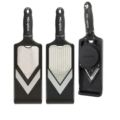 Justerbar V-blad mandolin julienne