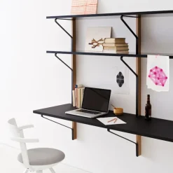 Kaari Shelf With Desk REB 010