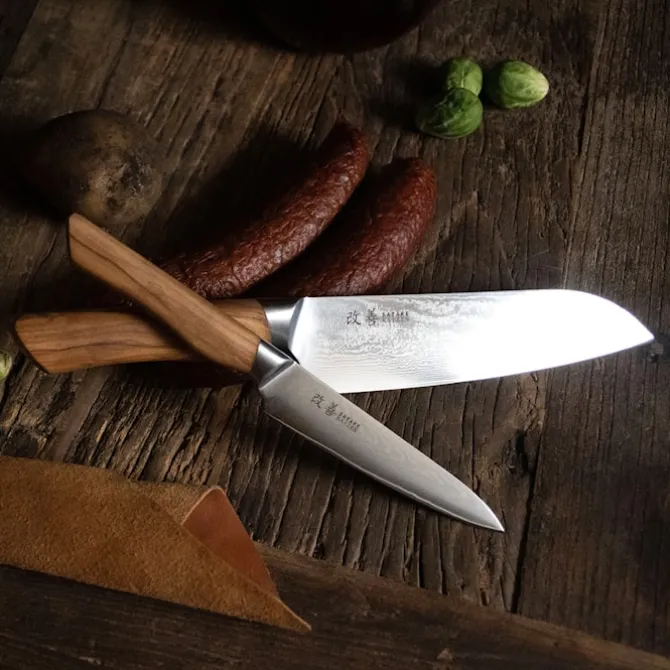 Kaizen Knivsett 2 stk - Santoku & Petty