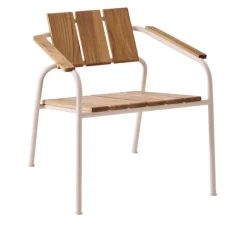Kallio outdoor lounge chair & footrest