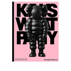 KAWS - Black on Pink
