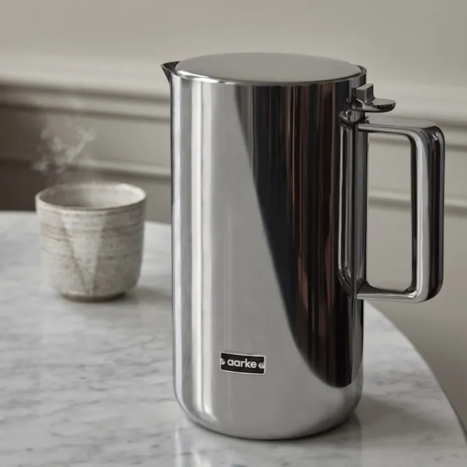 Kettle vannkoker i polert stål