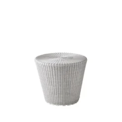 Kingston pall White grey, Cane-line fiber