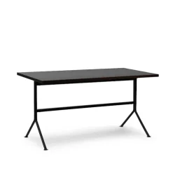 Kip Desk Black Steel