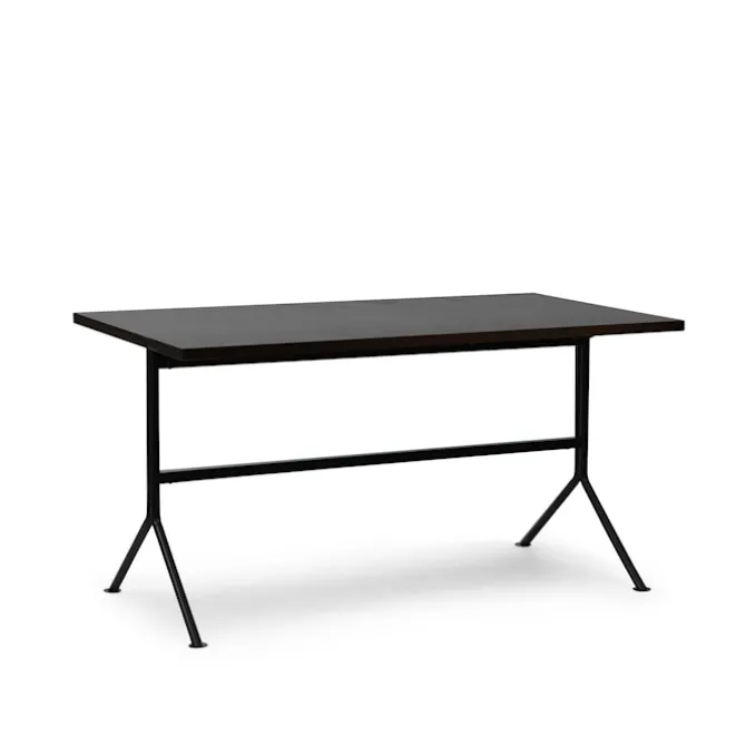Kip Desk Black Steel