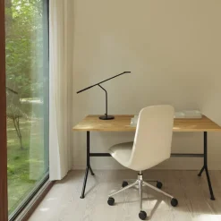 Kip Desk Black Steel